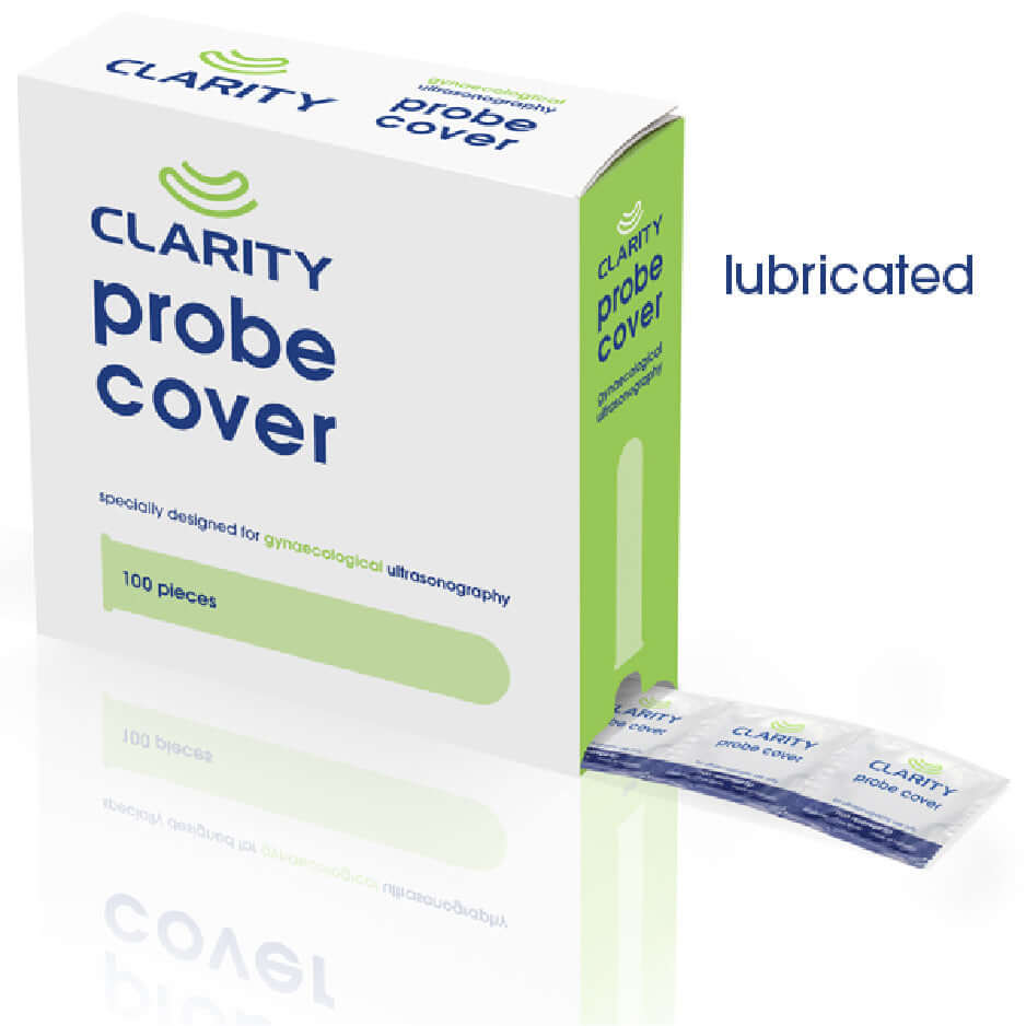 CLARITY PROBE COVERS FOR TRANSVAGINAL ULTRASOUND - BOX OF 100