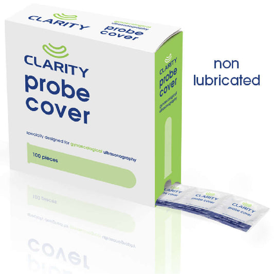 CLARITY PROBE COVERS FOR TRANSVAGINAL ULTRASOUND - BOX OF 100