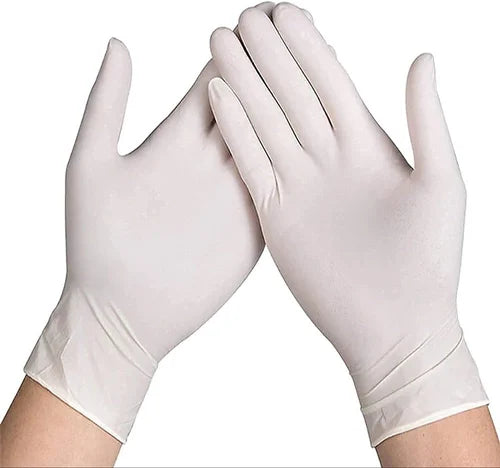 ASSURITY NATURAL LATEX POWDER FREE EXAMINATION GLOVES - BOX OF 100