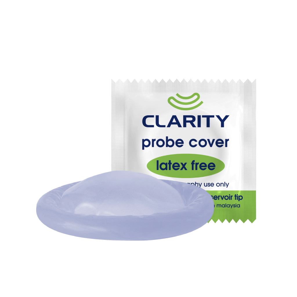 CLARITY LATEX FREE PROBE COVERS – BOX OF 100