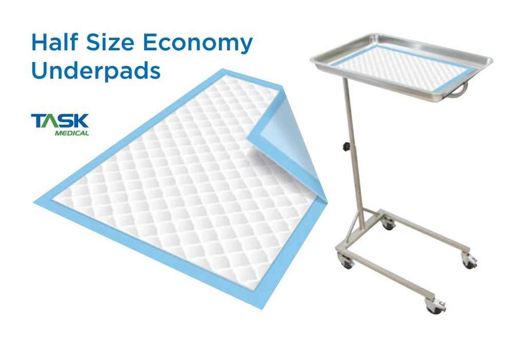 TASK MEDICAL UNDERPADS BLUEYS ECONOMY