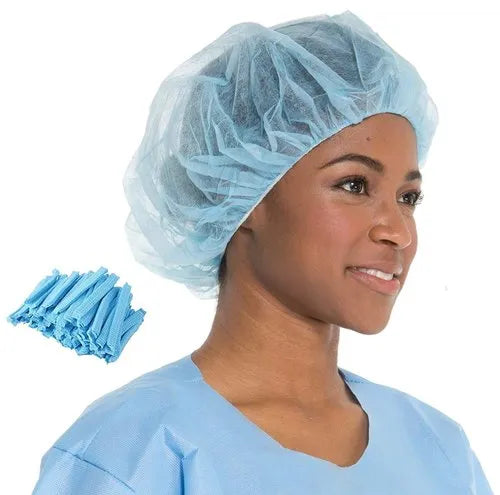 TASK NON-WOVEN DISPOSABLE BOUFFANT CAPS 21" 18GSM