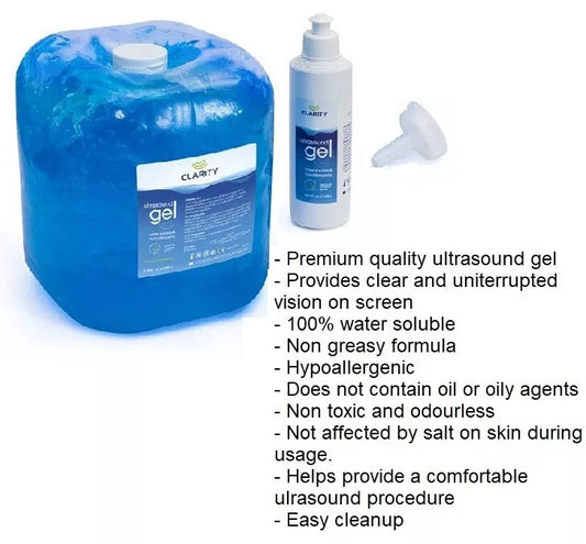 CLARITY ULTRASOUND TRANSMISSION GEL