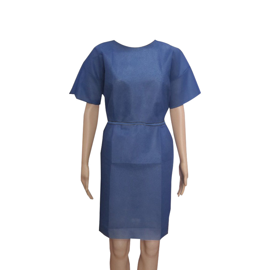 TASK MEDICAL HALF SLEEVES PATIENT GOWN - (CARTON OF 50)