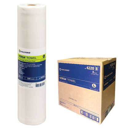 HALYARD 4220 PERFORATED VERSA TOWEL LARGE (49CM X 41.5CM) - CARTON OF 8