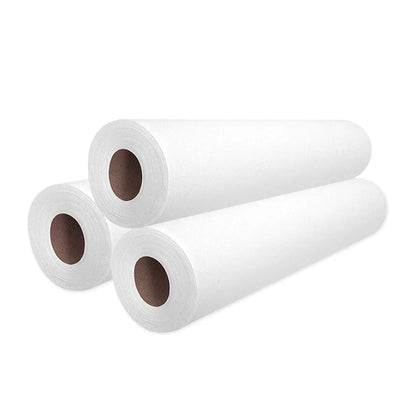 TASK BED SHEET ROLL NON PERFORATED WHITE (55CM X 80M) - CARTON OF 6