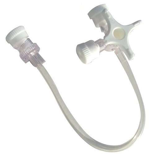 BD STOPCOCK 3 WAY + 10CM TUBE (394995) - BOX OF 50