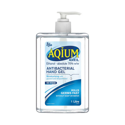 AQIUM HAND SANITISER GEL PUMP