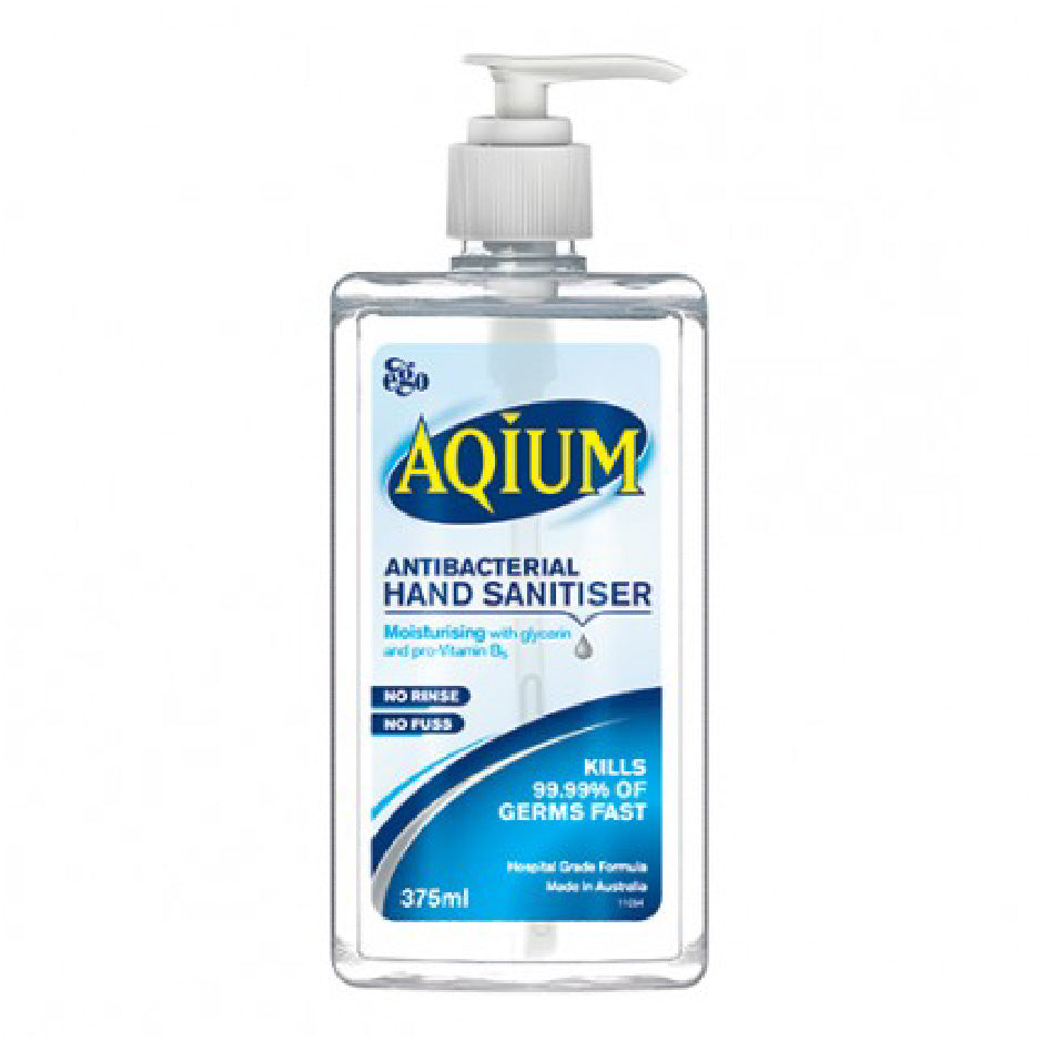 AQIUM HAND SANITISER GEL PUMP