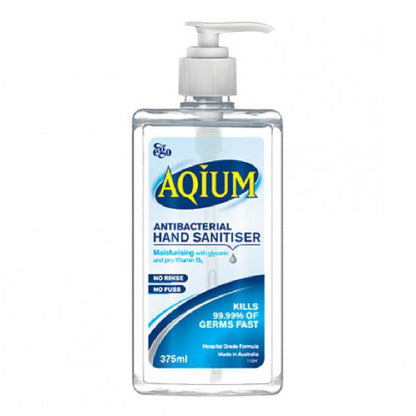AQIUM HAND SANITISER GEL PUMP