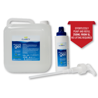 CLARITY ULTRASOUND TRANSMISSION GEL