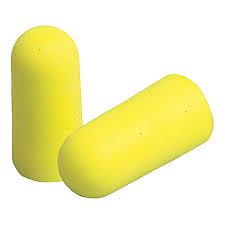 TASK SAFE DISPOSABLE & UNCORDED EAR PLUGS - BOX OF 200