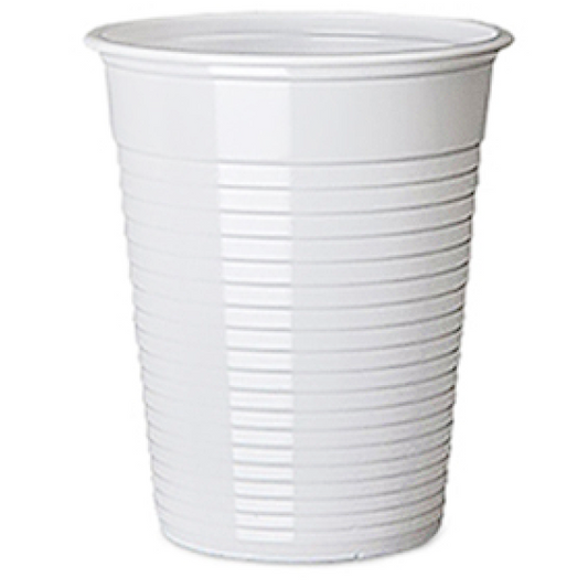 CAPRI PLASTIC CUPS - 6 OZ(180ML) - CARTON OF 1000